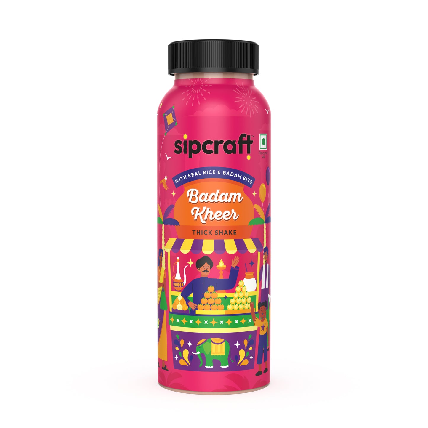 Sipcraft Badam Kheer Thick Shake - 200 ML