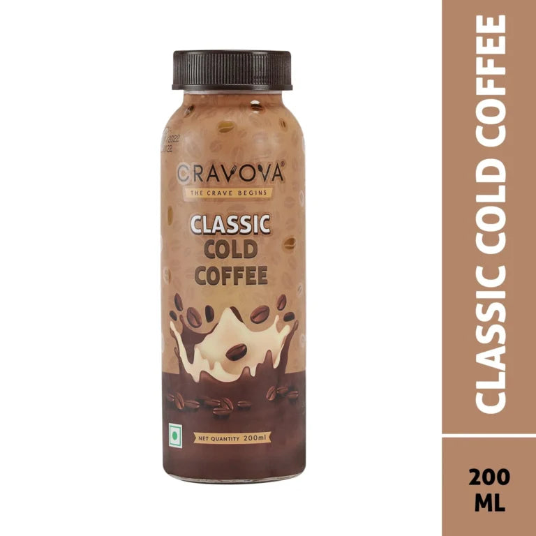 Cravova Classic Cold Coffee - 200 ML