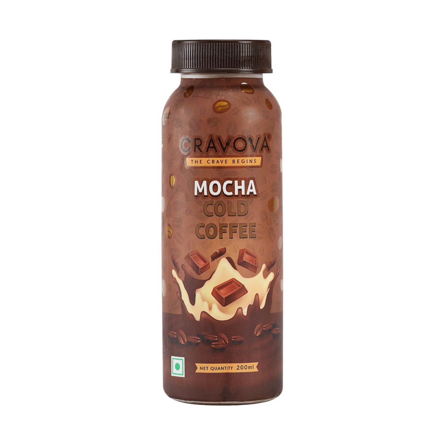 Cravova Mocha Cold Coffee - 200 ML