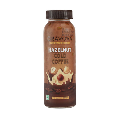 Cravova Hazelnut Cold Coffee - 200 ML
