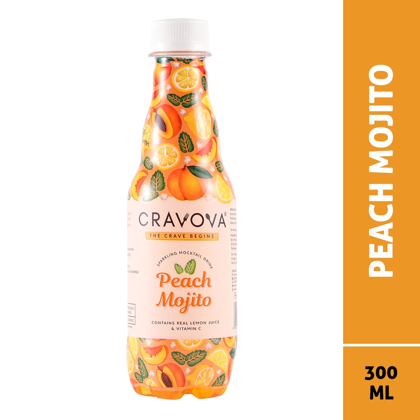 Cravova Peach Mojito - 300 ML