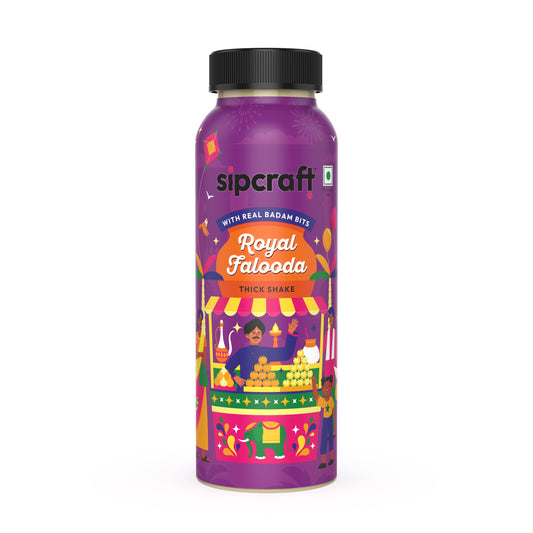Sipcraft Royal Falooda Thick Shake - 200 ML