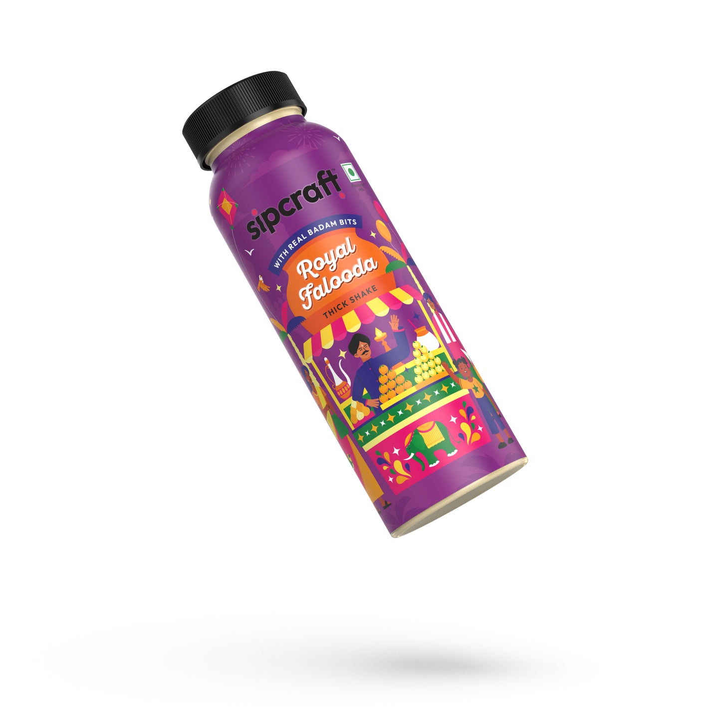 Sipcraft Royal Falooda Thick Shake - 200 ML