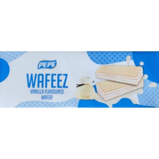Pepe Wafeez	Vanilla Wafer Biscuit - 100 GMS