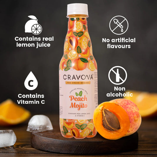 Cravova Peach Mojito - 300 ML
